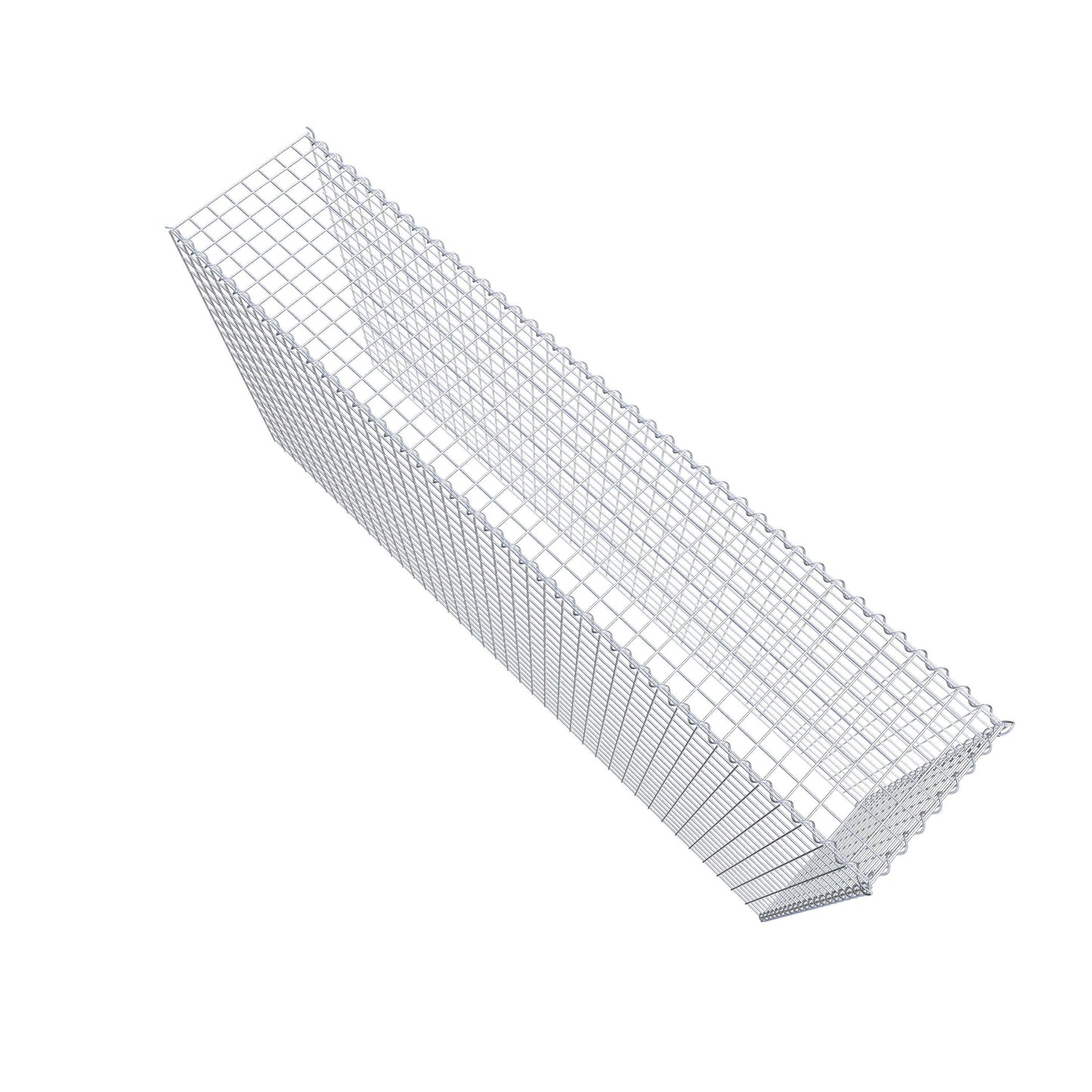 Gavión adicional tipo 4 200 cm x 100 cm x 40 cm (L x A x P), malla 5 cm x 5 cm, en espiral