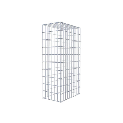 Fourche rapportée type 3 100 cm x 50 cm x 30 cm (L x H x P), mailles 5 cm x 10 cm, anneau C