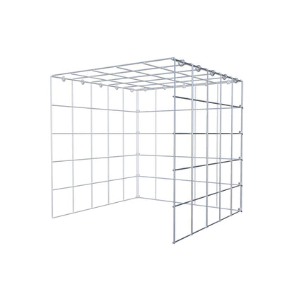 Fourche rapportée type 4 50 cm x 50 cm x 50 cm (L x H x P), mailles 10 cm x 10 cm, anneau C