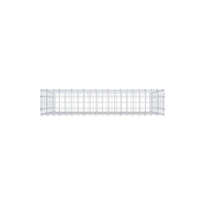 Gabbione 100 cm x 90 cm x 20 cm (L x H x P), maglia 5 cm x 10 cm, anello a C
