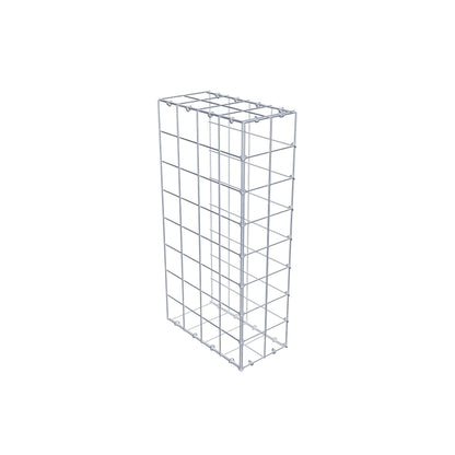 Toegevoegde pool type 2 80 cm x 40 cm x 20 cm (L x H x D), maaswijdte 10 cm x 10 cm, C-ring