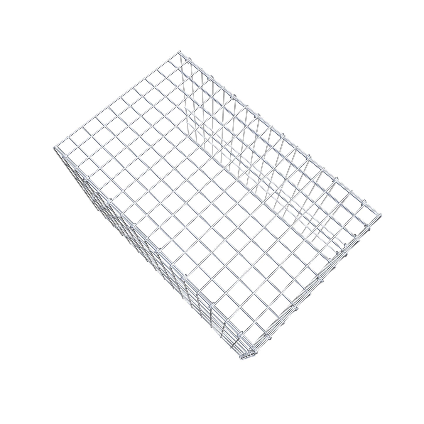 Fourche rapportée type 4 80 cm x 50 cm x 50 cm (L x H x P), mailles 5 cm x 10 cm, anneau C
