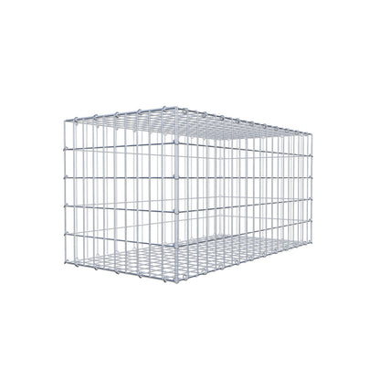 Gabião 100 cm x 50 cm x 50 cm (C x A x P), malhagem 5 cm x 10 cm, anel C