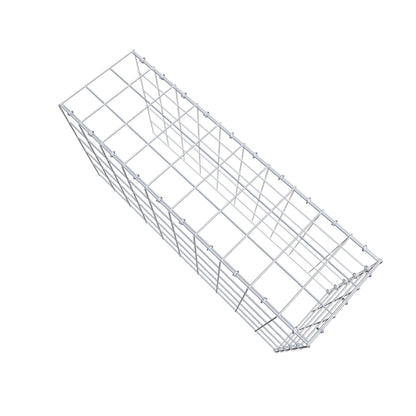 Gabbione aggiuntivo tipo 4 100 cm x 50 cm x 30 cm (L x H x P), maglia 10 cm x 10 cm, anello a C