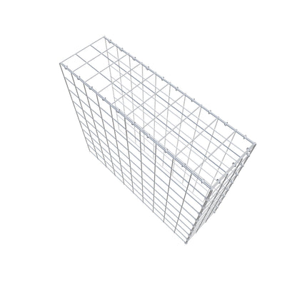 Anbaugabione Typ 4 100 cm x 90 cm x 30 cm (L x H x T), Maschenweite 10 cm x 10 cm, C-Ring