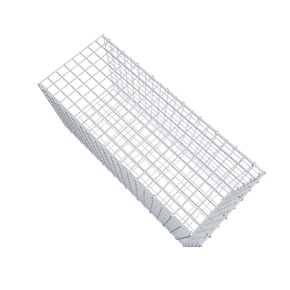 Monteret gabion type 2 100 cm x 50 cm x 40 cm (L x H x D), maskestørrelse 5 cm x 5 cm, C-ring