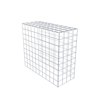 Gabião Tipo 4 100 cm x 90 cm x 40 cm (C x A x P), malhagem 10 cm x 10 cm, anel C