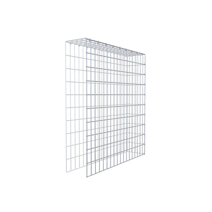 Gavión adicional tipo 4 100 cm x 90 cm x 20 cm (L x A x P), malla 5 cm x 10 cm, anillo en C