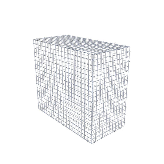 Gabion 100 cm x 90 cm x 50 cm (L x H x D), mesh size 5 x 5 cm, spiral ring