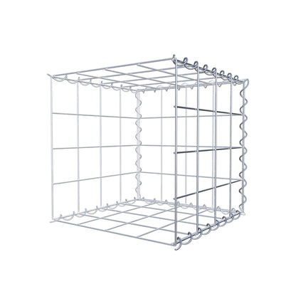 Opvokset gabion type 2 40 cm x 40 cm x 40 cm (L x H x D), maskestørrelse 10 cm x 10 cm, spiral