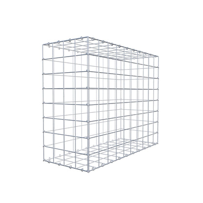 Gabion 100 cm x 80 cm x 40 cm (L x H x D), mesh size 10 cm x 10 cm, C-ring