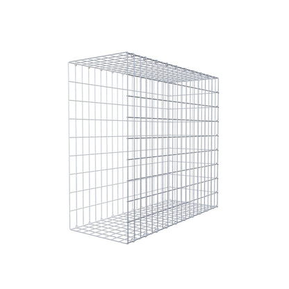 Anbaugabione Typ 2 100 cm x 90 cm x 40 cm, Maschenweite 5 cm x 10 cm, C-Ring