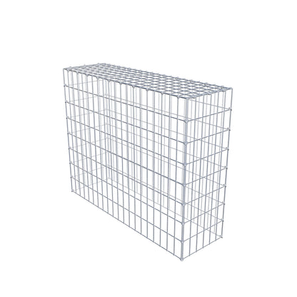 Fourche rapportée type 3 100 cm x 80 cm x 30 cm (L x H x P), mailles 5 cm x 10 cm, anneau C