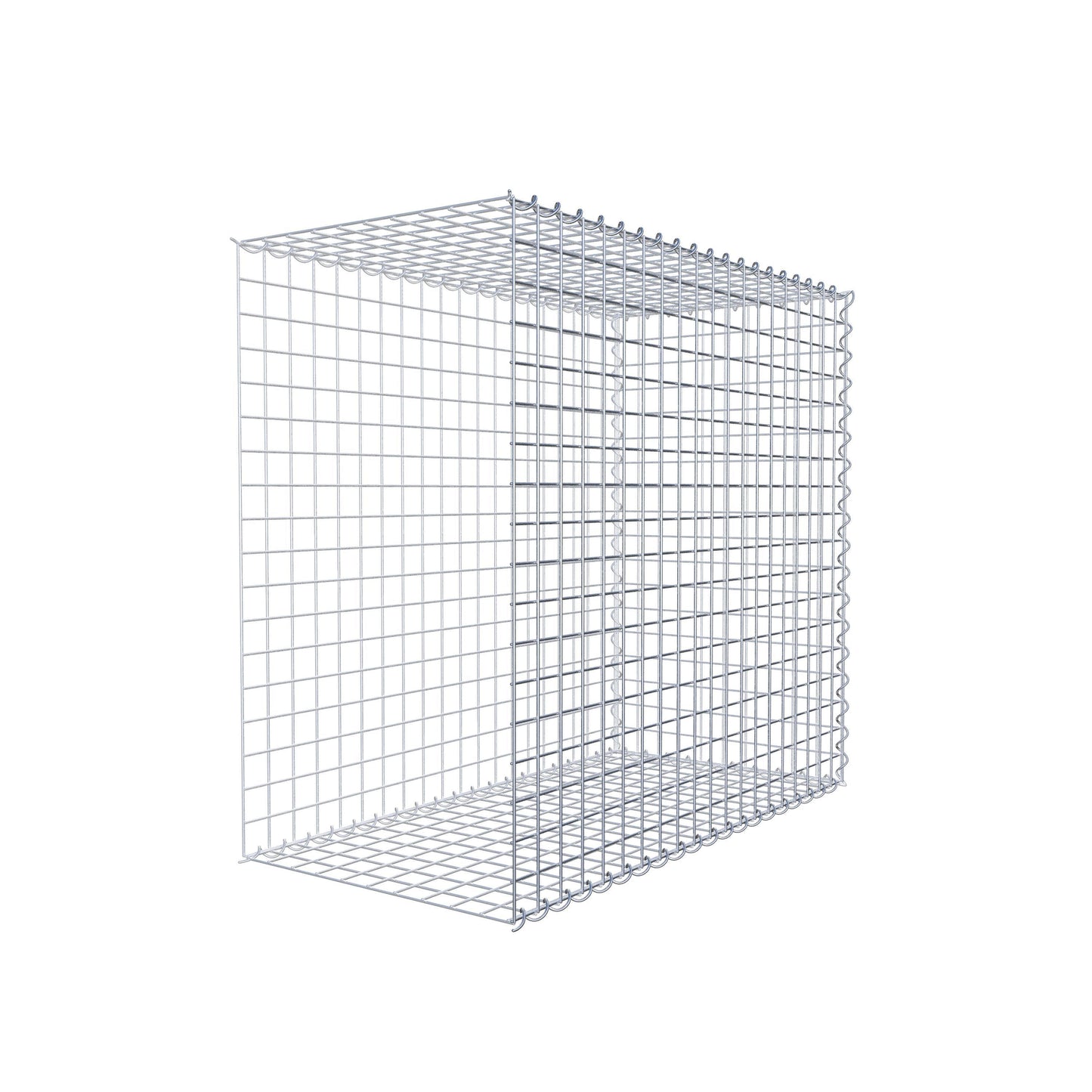 Gavión complementario tipo 2 100 cm x 90 cm x 50 cm (L x A x P), malla 5 cm x 5 cm, espiral