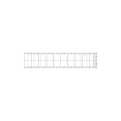 Monteret gabion type 2 100 cm x 30 cm x 20 cm (L x H x D), maskestørrelse 10 cm x 10 cm, C-ring