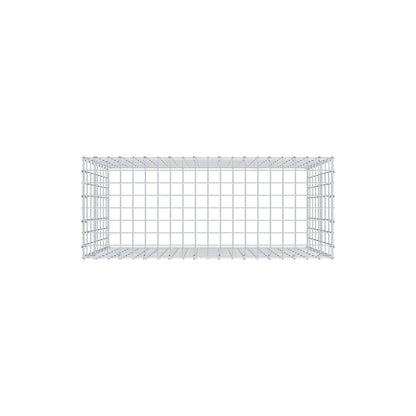 Anbaugabione Typ 3 100 cm x 80 cm x 40 cm (L x H x T), Maschenweite 5 cm x 10 cm, C-Ring