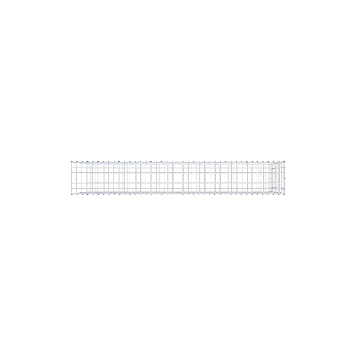 Monteret gabion type 2 200 cm x 100 cm x 30 cm, maskestørrelse 5 cm x 10 cm, C-ring