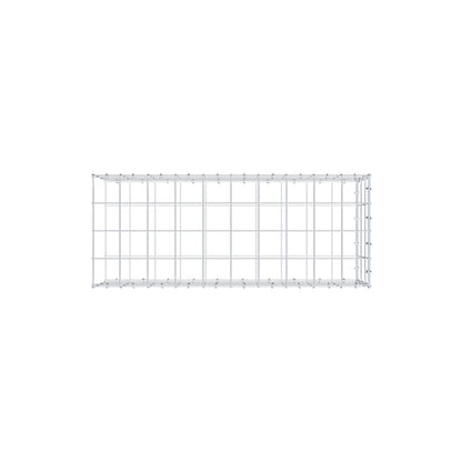 Type 2 oplegkorf 100 cm x 30 cm x 40 cm (L x H x D), maaswijdte 10 cm x 10 cm, C-ring