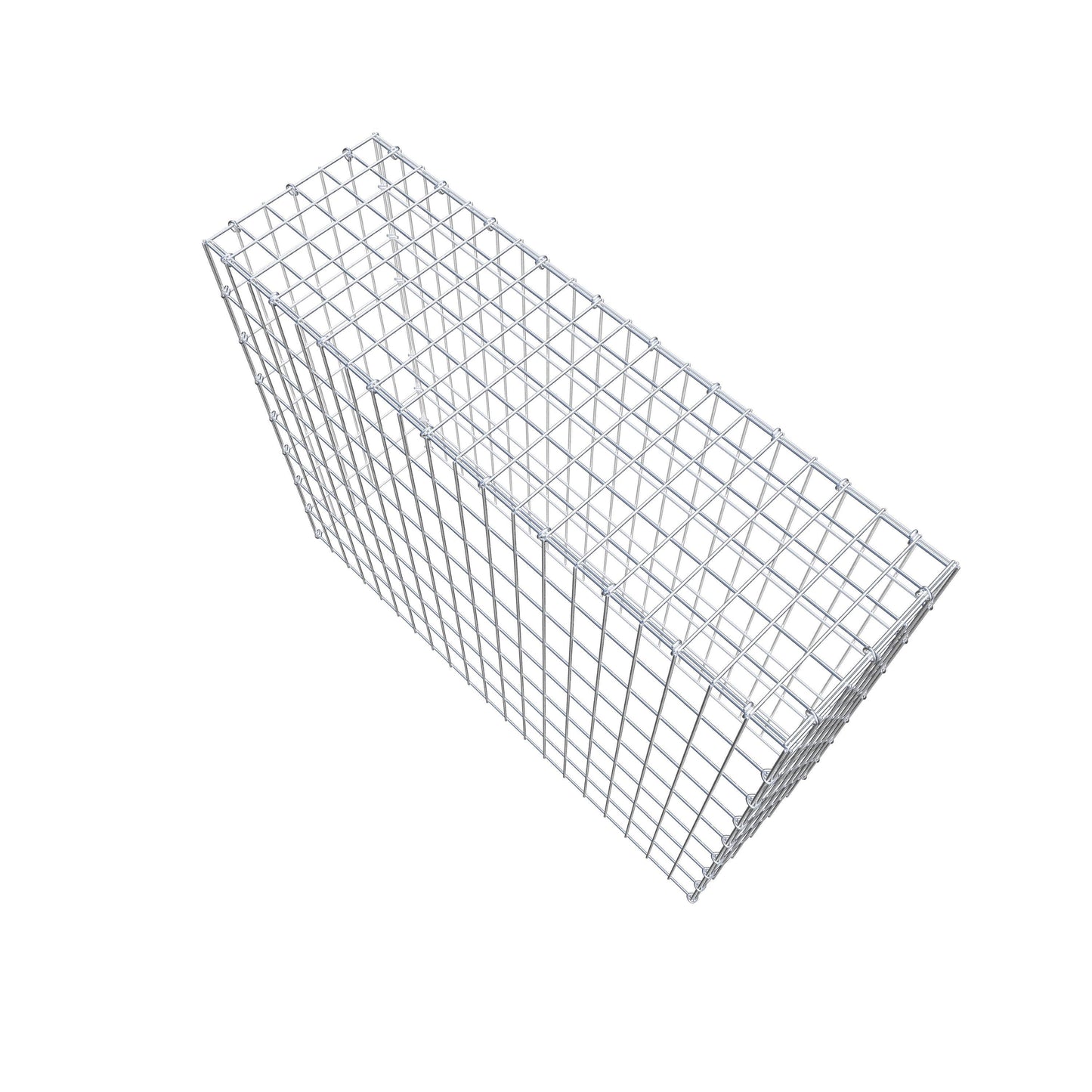 Fourche rapportée type 3 100 cm x 80 cm x 30 cm (L x H x P), mailles 5 cm x 10 cm, anneau C