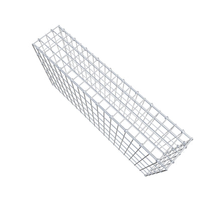 Gavión complementario de tipo 3 100 cm x 50 cm x 20 cm (largo x alto x fondo), malla 5 cm x 10 cm, anillo en C