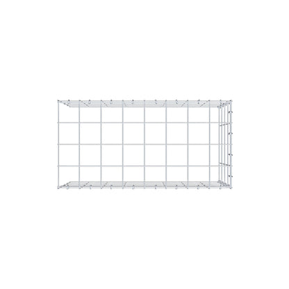 Pila adicional tipo 4 80 cm x 40 cm x 40 cm (L x A x P), malla 10 cm x 10 cm, anillo en C