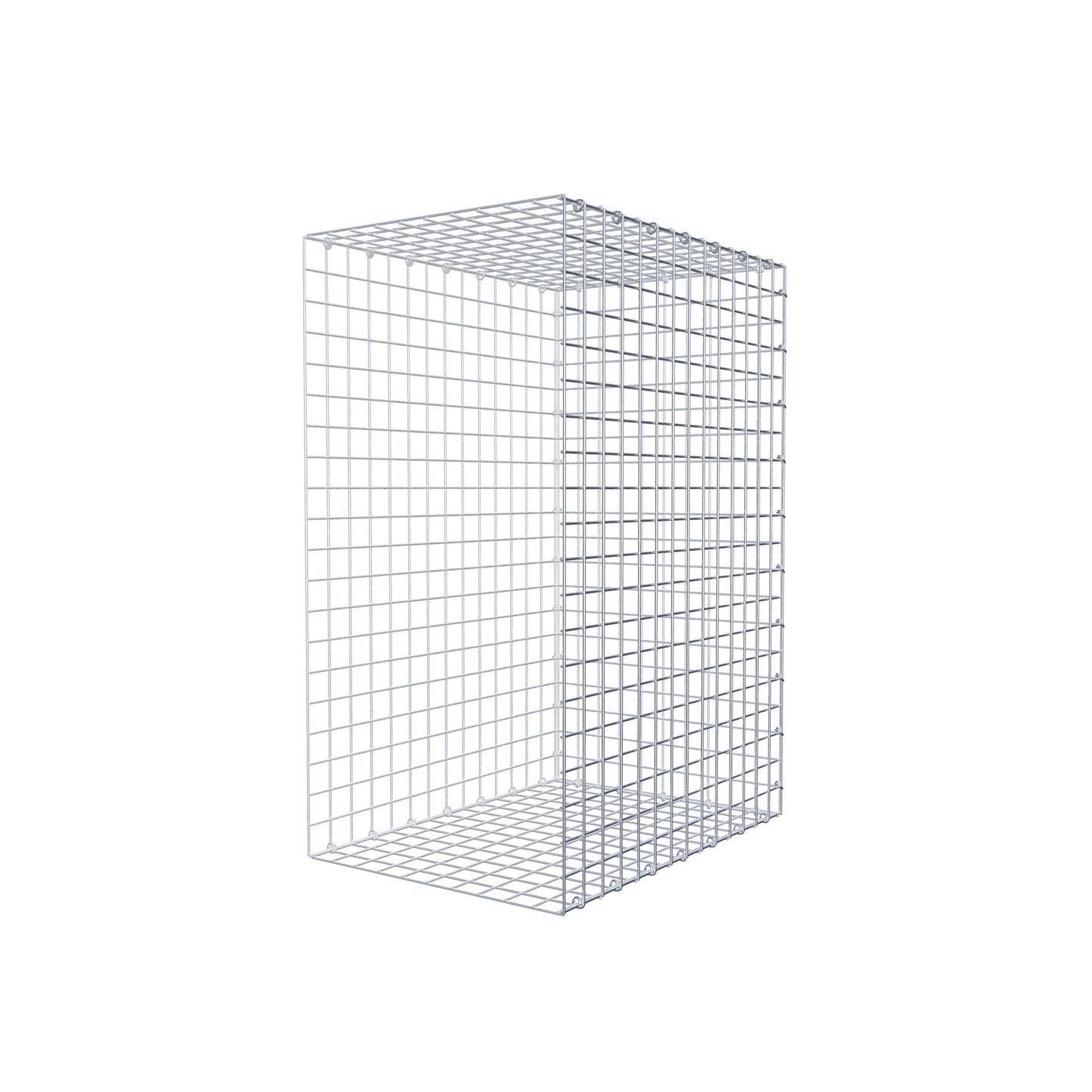 Gabião Tipo 2 100 cm x 70 cm x 50 cm (C x A x P), malhagem 5 cm x 5 cm, anel C