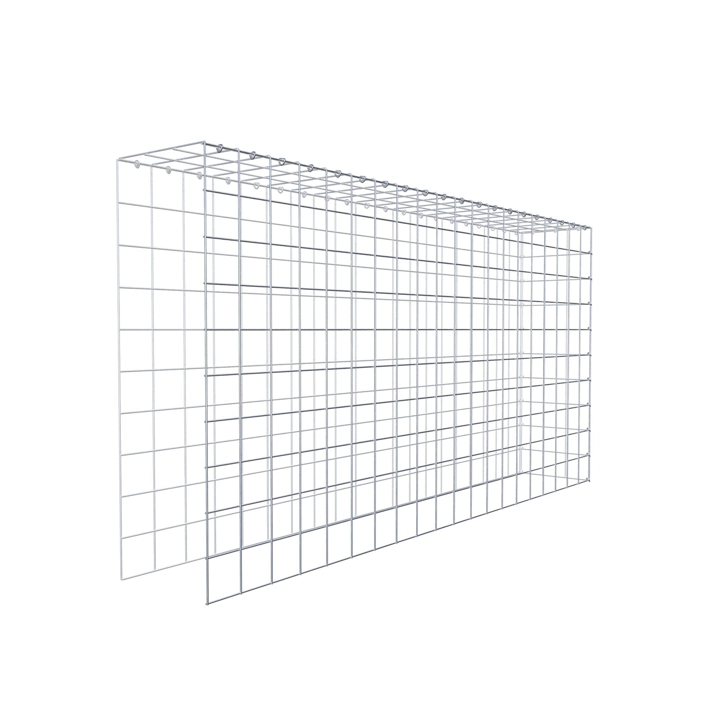 Gavión adicional tipo 4 200 cm x 100 cm x 30 cm (L x A x P), malla 10 cm x 10 cm, anillo en C