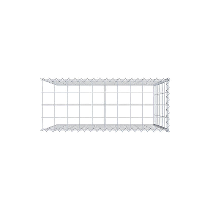 Gavión complementario tipo 4 100 cm x 90 cm x 40 cm (L x A x P), malla 10 cm x 10 cm, espiral