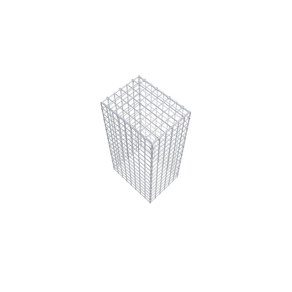 Pila adicional tipo 3 80 cm x 40 cm x 30 cm (L x A x P), malla 5 cm x 5 cm, anillo en C