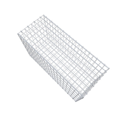 Gabione 100 cm x 60 cm x 40 cm (L x H x T), Maschenweite 5 cm x 10 cm, C-Ring