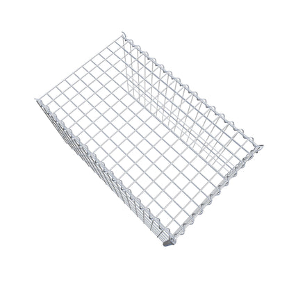 Gavión adicional tipo 4 80 cm x 50 cm x 50 cm (L x A x P), malla 5 cm x 10 cm, en espiral
