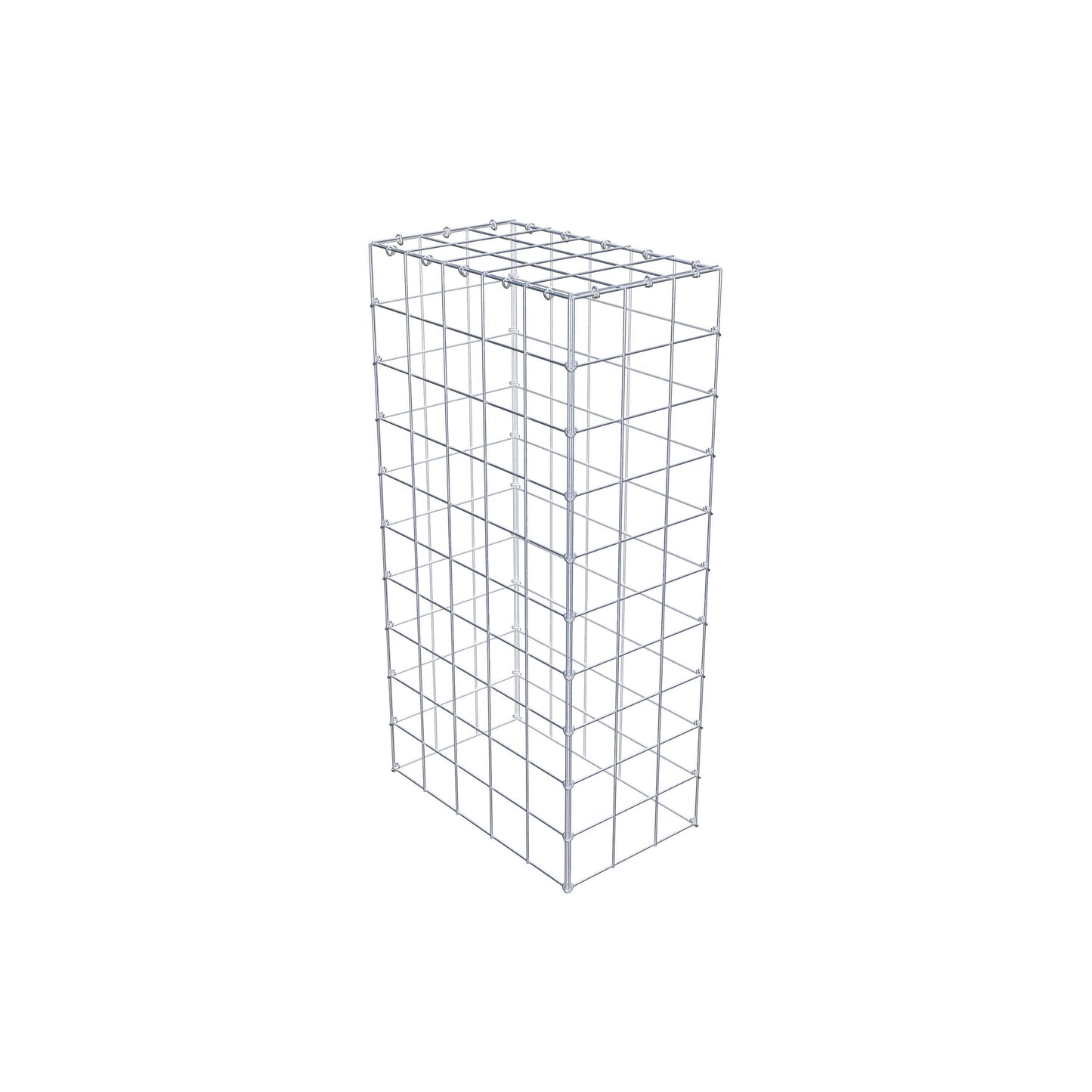 Gabião Tipo 3 100 cm x 50 cm x 30 cm (C x A x P), malhagem 10 cm x 10 cm, anel C