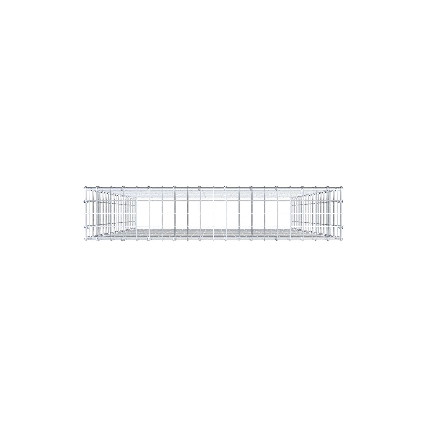 Pila adicional tipo 3 200 cm x 100 cm x 20 cm (L x A x P), malla 5 cm x 10 cm, anillo en C