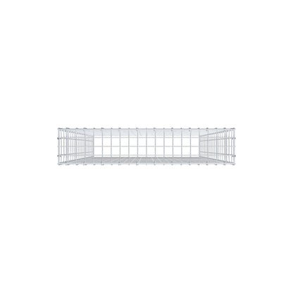 Pila adicional tipo 3 200 cm x 100 cm x 20 cm (L x A x P), malla 5 cm x 10 cm, anillo en C