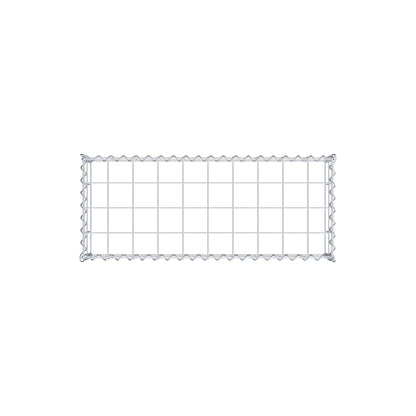 Gavión complementario tipo 3 100 cm x 20 cm x 40 cm (L x A x P), malla 10 cm x 10 cm, espiral