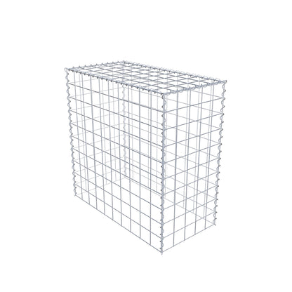 Gabião Tipo 3 100 cm x 100 cm x 50 cm (C x A x P), malhagem 10 cm x 10 cm, espiral