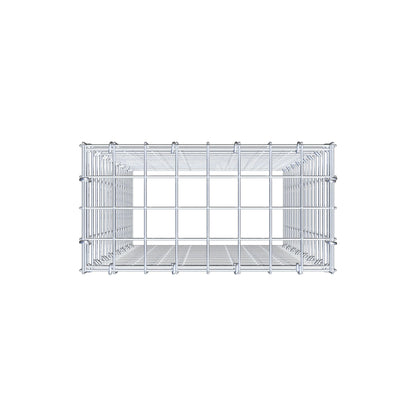 Pila adicional tipo 3 80 cm x 40 cm x 20 cm (L x A x P), malla 5 cm x 5 cm, anillo en C