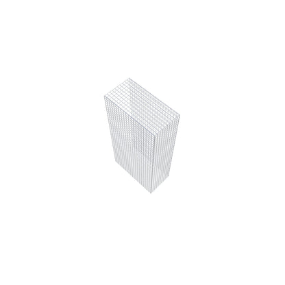Add-on schanskorf type 4 200 cm x 100 cm x 50 cm (L x H x D), maaswijdte 5 cm x 5 cm, C-ring