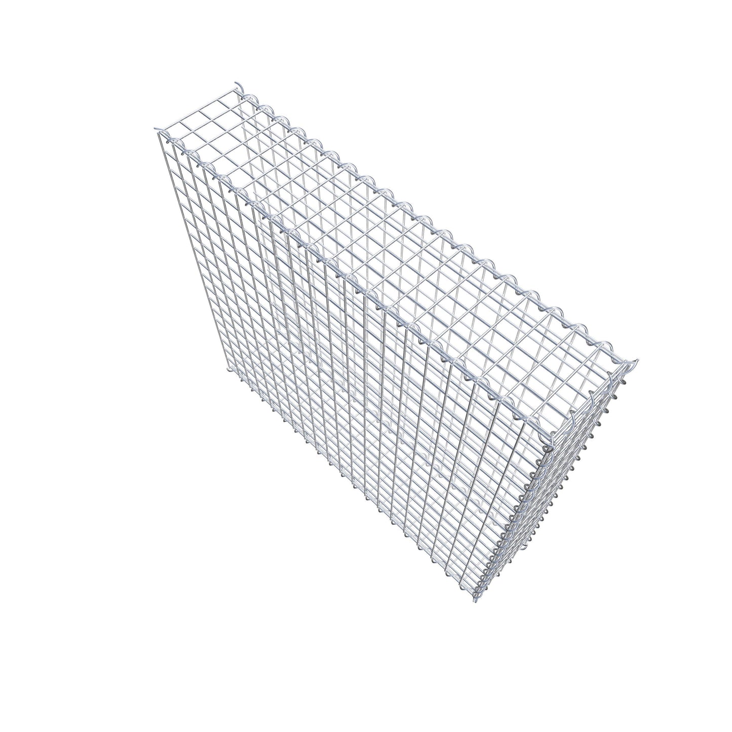 Gavión complementario tipo 2 100 cm x 90 cm x 20 cm (L x A x P), malla 5 cm x 5 cm, espiral