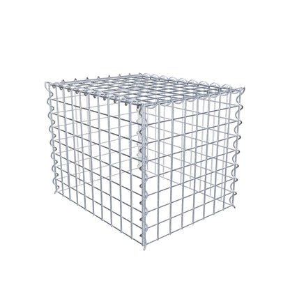 Gavión adicional tipo 3 50 cm x 40 cm x 40 cm (L x A x P), malla 5 cm x 5 cm, en espiral