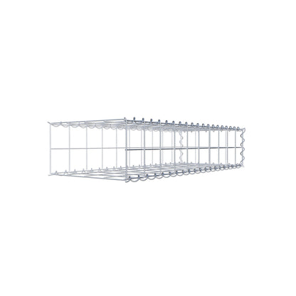 Gabião tipo 2 100 cm x 20 cm x 40 cm (C x A x P), malhagem 10 cm x 10 cm, espiral