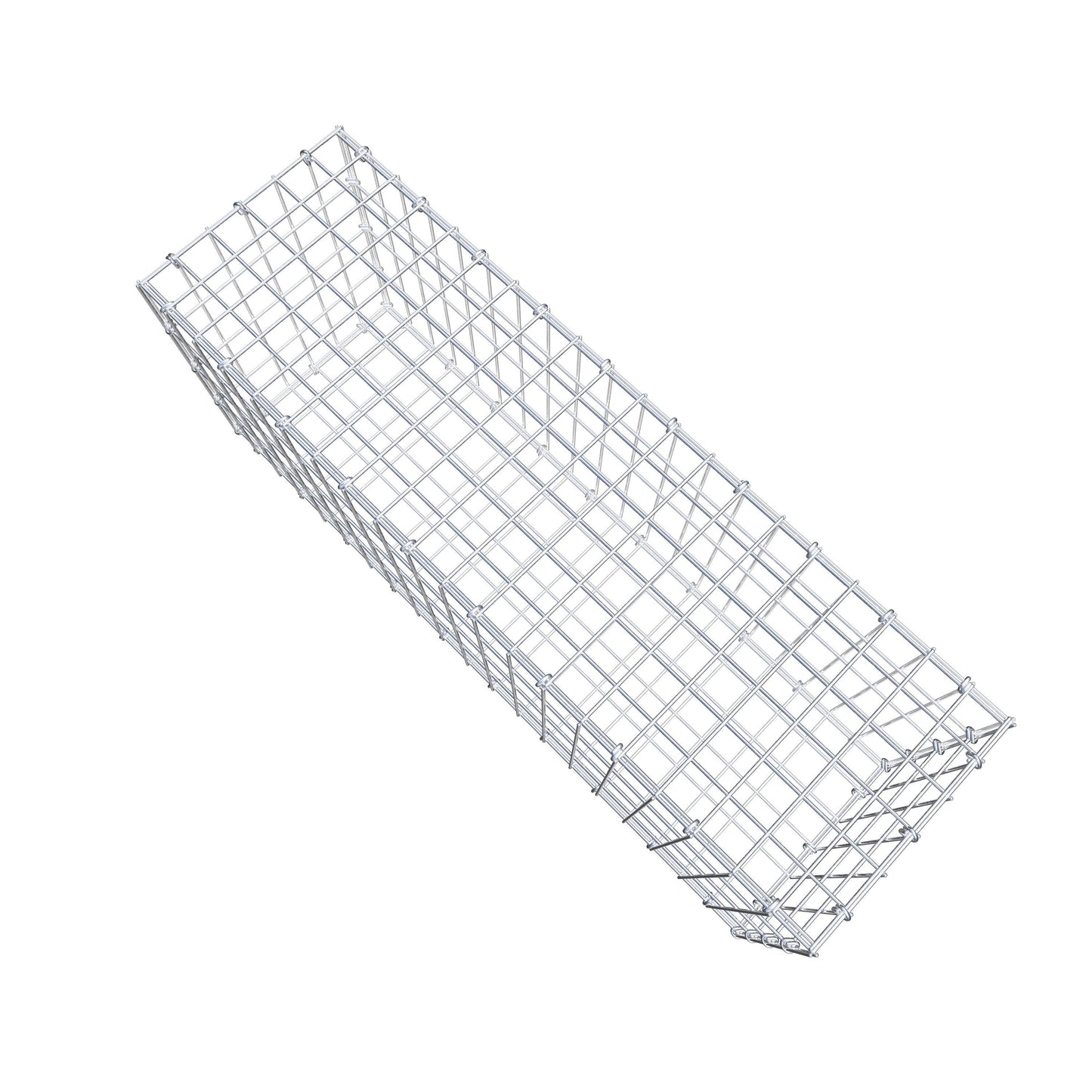 Schanskorf 100 cm x 40 cm x 30 cm (L x H x D), maaswijdte 5 cm x 10 cm, C-ring