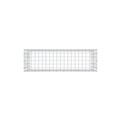 Gavión complementario de tipo 3 100 cm x 60 cm x 30 cm (L x A x P), malla 5 cm x 10 cm, anillo en C