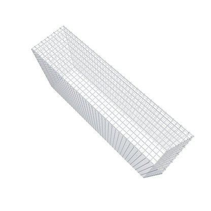 Pilote adicional tipo 3 200 cm x 100 cm x 50 cm (L x A x P), malla 5 cm x 5 cm, anillo en C