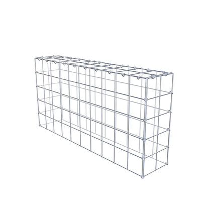 Gabião Tipo 3 100 cm x 50 cm x 20 cm (C x A x P), malhagem 10 cm x 10 cm, anel C