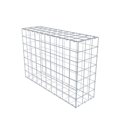 Gabião 100 cm x 70 cm x 30 cm (C x A x P), malhagem 10 cm x 10 cm, anel C