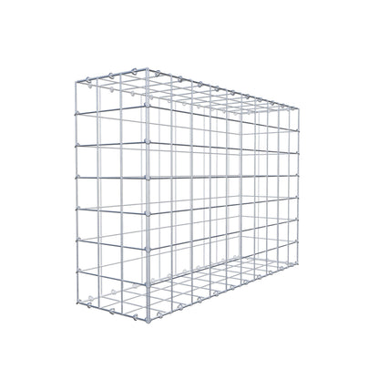 Gabião 100 cm x 70 cm x 30 cm (C x A x P), malhagem 10 cm x 10 cm, anel C