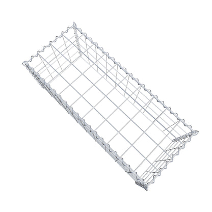 Gavión complementario tipo 3 100 cm x 40 cm x 40 cm (L x A x P), malla 10 cm x 10 cm, espiral
