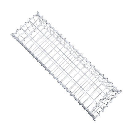 Gabion 100 cm x 20 cm x 30 cm (L x H x P), mailles 5 cm x 10 cm, spirale