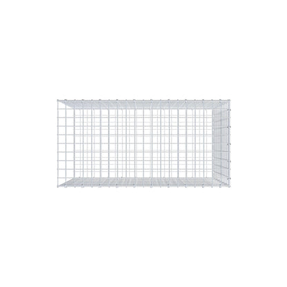 Gabião Tipo 2 100 cm x 70 cm x 50 cm (C x A x P), malhagem 5 cm x 5 cm, anel C